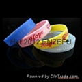 china manufacture silicone Energy bracelet