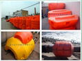 Supply Dredging Plastic Floater For HDPE Pipe