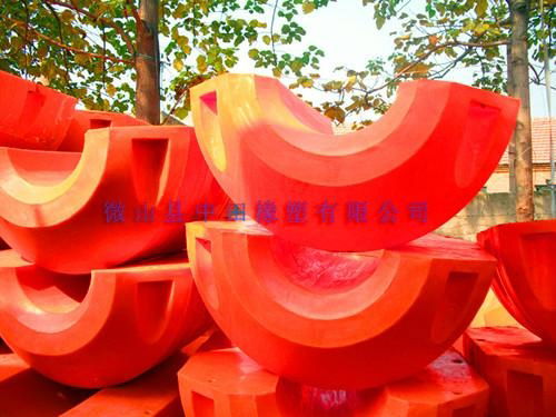 Supply Dredging Plastic Floater For HDPE Pipe 2