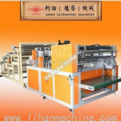 Mop forming machine