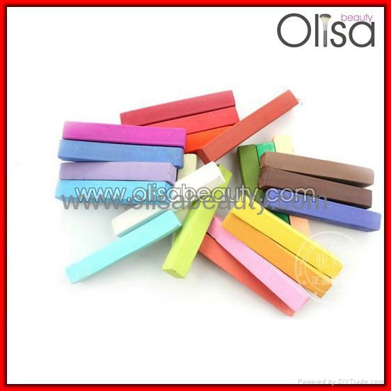 6pcs color box diy hair beauty hair chalk hair color 