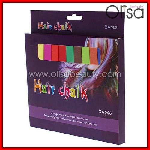 6pcs color box diy hair beauty hair chalk hair color  5