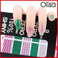 12pcs fashion nail foil nail art sticker