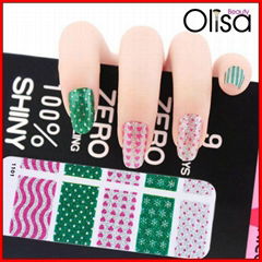 12pcs fashion nail foil nail art sticker 