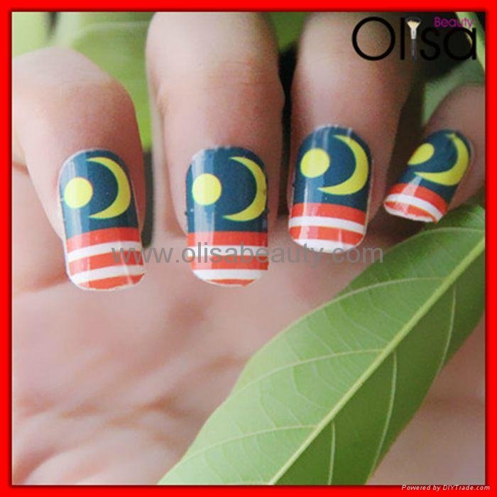 12pcs fashion nail foil nail art sticker  2