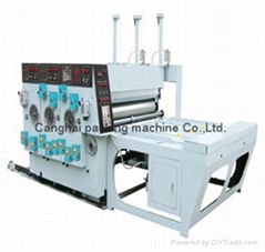 corrugated board  flexo printing slotting machine