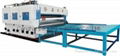 four color or multi color flexo printing slotting machine