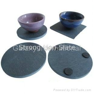 Stone bowl pad stone table pad