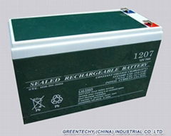 lead acid battery 12V7AH 