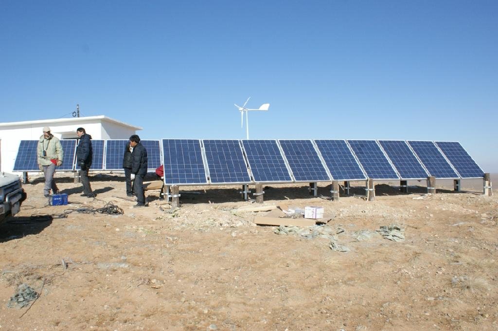 Hot sale off-grid 5KW hybrid solar wind power system  