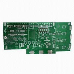 Double-sided PCB with HASL Surface and Green Solder Mask