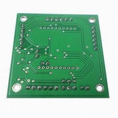 Single-sided PCB with Green Solder Mask and FR4 Base Material