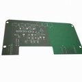  Single-sided PCB with Green Solder Mask, White Silkscreen and FR4 Base Material 2