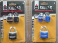 Aluminum padlock plastic cover  3