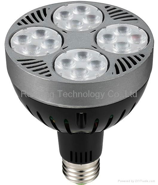 35W Par30 LED Spotlight with fan cooling system