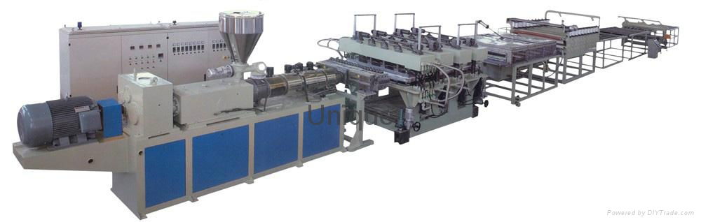 PVC Skinning/Celluka Foam Board Extrusion Line