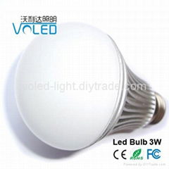 Led bulb light 3w