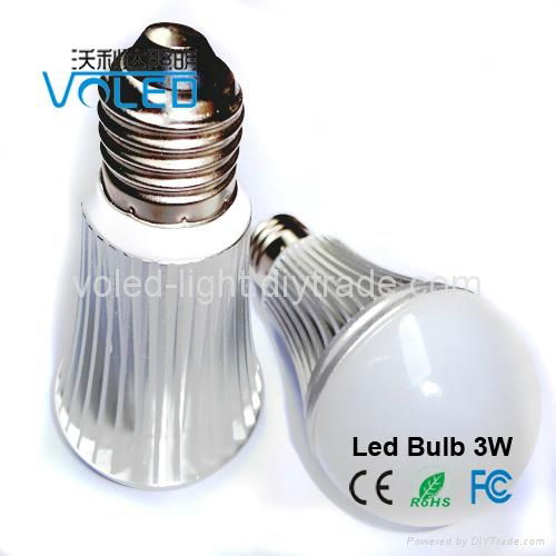 Led bulb light 3w 3