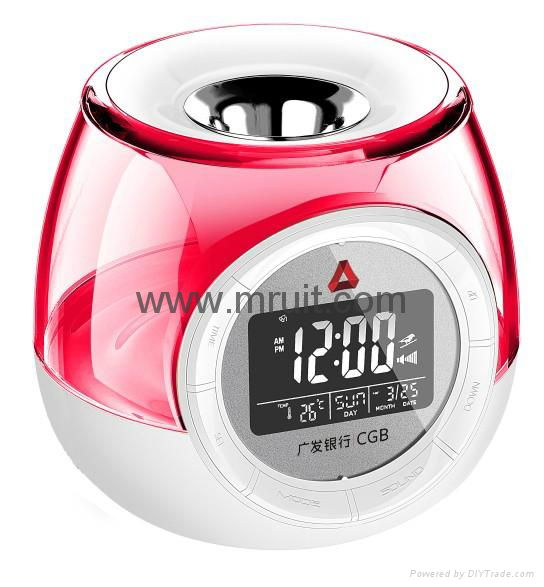 Aroma heater With clock and FM radio