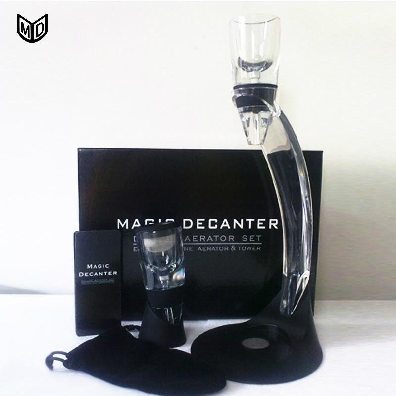 magic decanter wine aerator wine aerating decanter wine pourer wine accessories 4