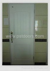 PVC Steel Panel Door
