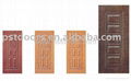 Wooden Edge Steel Panel Door with main gate interior design  1