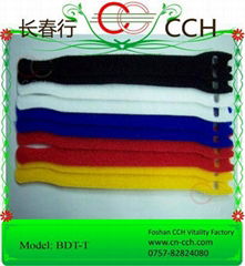 colour self-gripping velcro ties