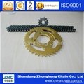 Good Quality Cheap Price Motorcycle Chain Sprocket Kit 4