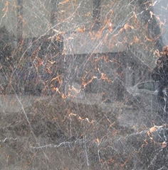 natural elegant marble with red veins 