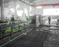 PE pipes extrusion molding production line