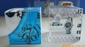 Decorative Transparent Plastic Watch Box 
