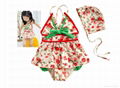 2012 one piece swimwear print swimwear swimsuit 5