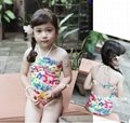 2012 new design girls swimwear one-piece swimming wear 5