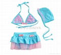 2012 beautiful bikini childern swimsuit 4