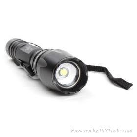 1000 Lumens 5-Mode CREE XM-L T6 LED Zooming Flashlight (1800-A) 2