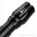 1000 Lumens 5-Mode CREE XM-L T6 LED Zooming Flashlight (1800-A) 4