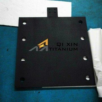 Ruthenium-iridium oxide coated titanium anode