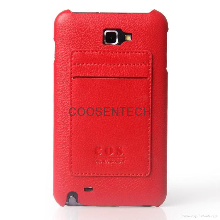 COS-mobile Phone leather Cases for Samsung Galaxy i9220 2