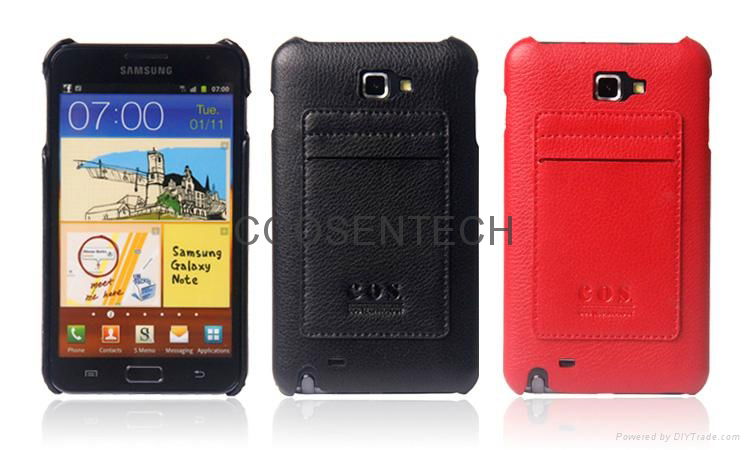 COS-mobile Phone leather Cases for Samsung Galaxy i9220 3