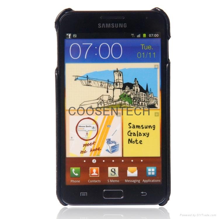 COS-Leather Case Shells for Samsung Galaxy i9220 2