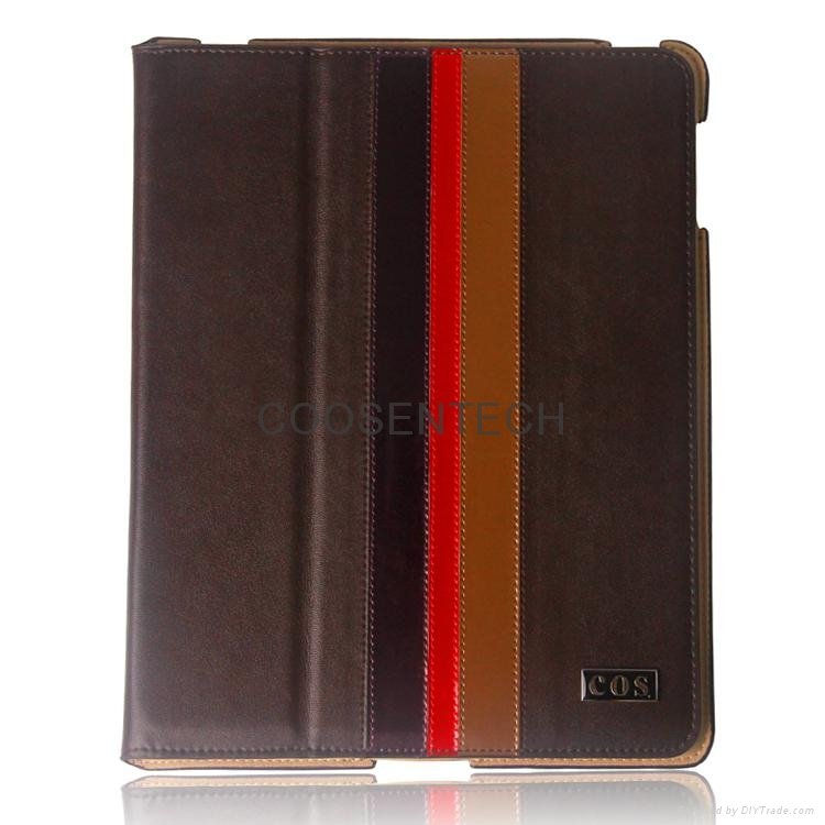 COS-OTell Genuine Leather protective Case for ipad2/3 3