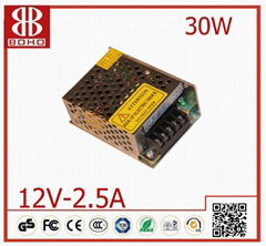 DC12V 30W LED POWER SUPPLY