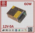 DC12V 60W LED POWER SUPPLY