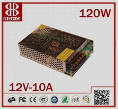 DC12V 120W LED POWER SUPPLY