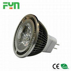 LED spot light 3W with CE&ROHS certification 50D