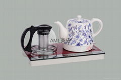 Porcelain Electric Kettle Set