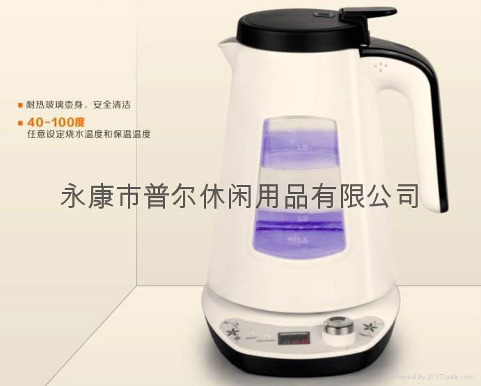 Intelligent Temperature adjustable Water glass Kettle ML1632LD