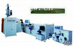 melt-flow type drip irrigation tape making machine