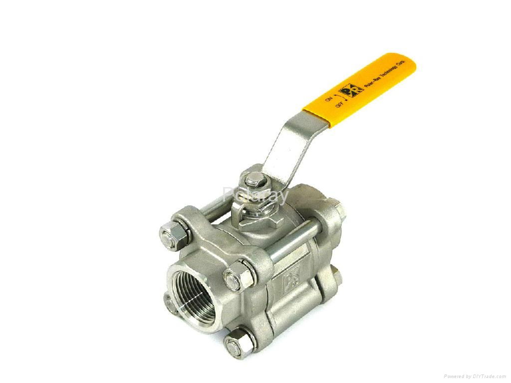 3PC Stainless Steel Ball Valves