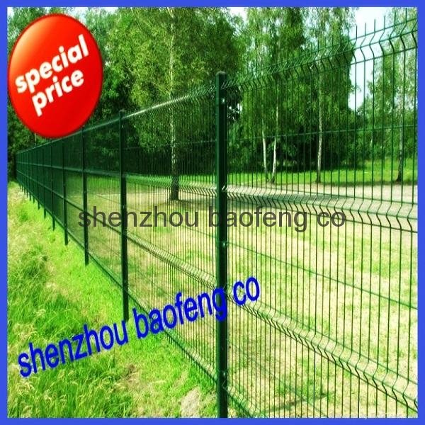  hot dipped or electro galvanized welded wire mesh fence